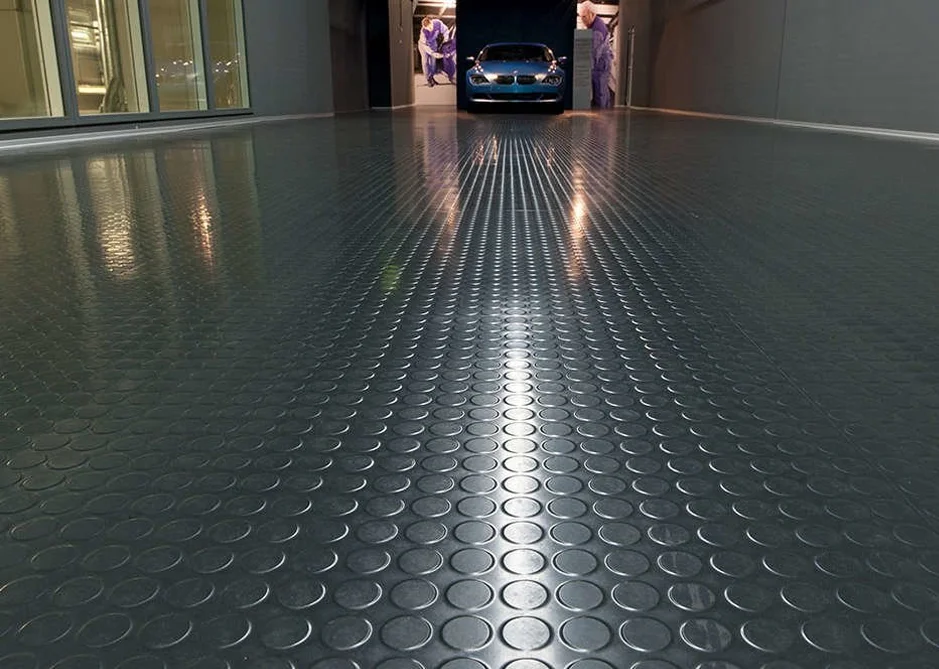coin rubber flooring