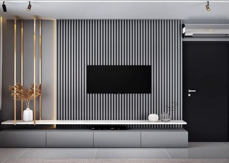 PVC Round Hollow Wall Cladding